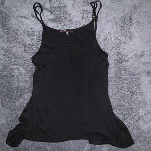 black tank top